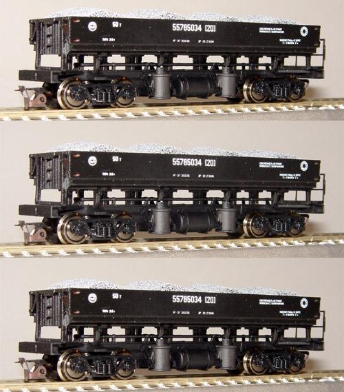 Set of 3 dump cars with different running numbers<br /><a href='images/pictures/Peresvet/Untitled-12.jpg' target='_blank'>Full size image</a>